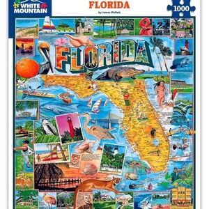 White Mountain Florida Map Puzzle